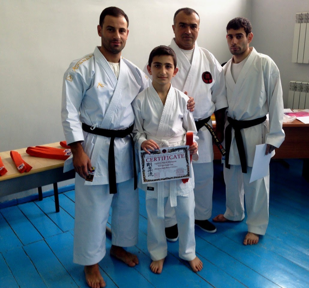 First Karate Belt Ceremony